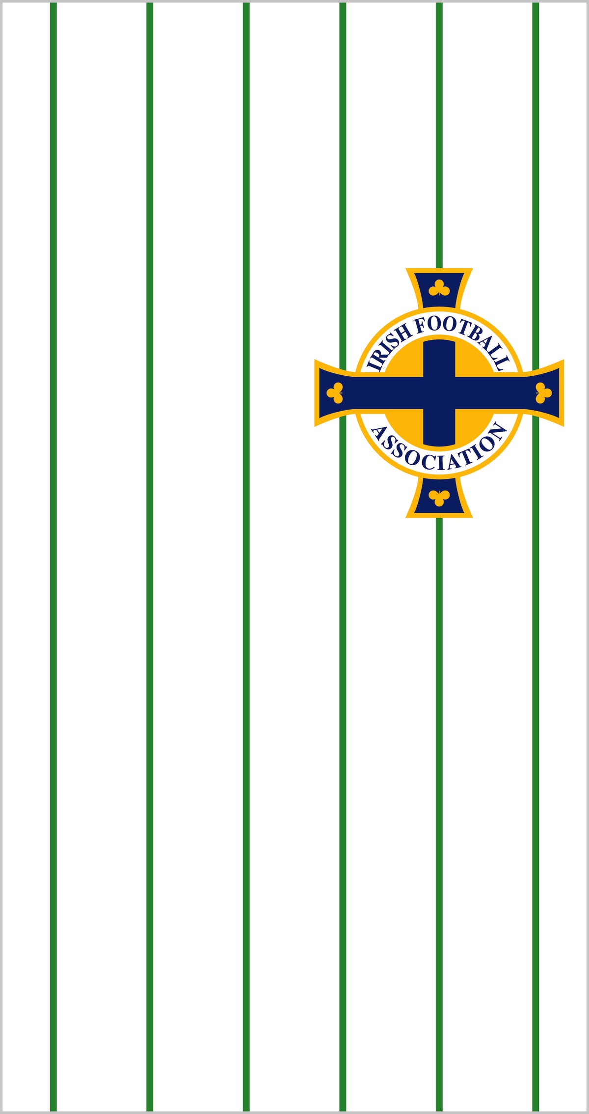 Northern Ireland FA 1982 Away Retro Beach Towel