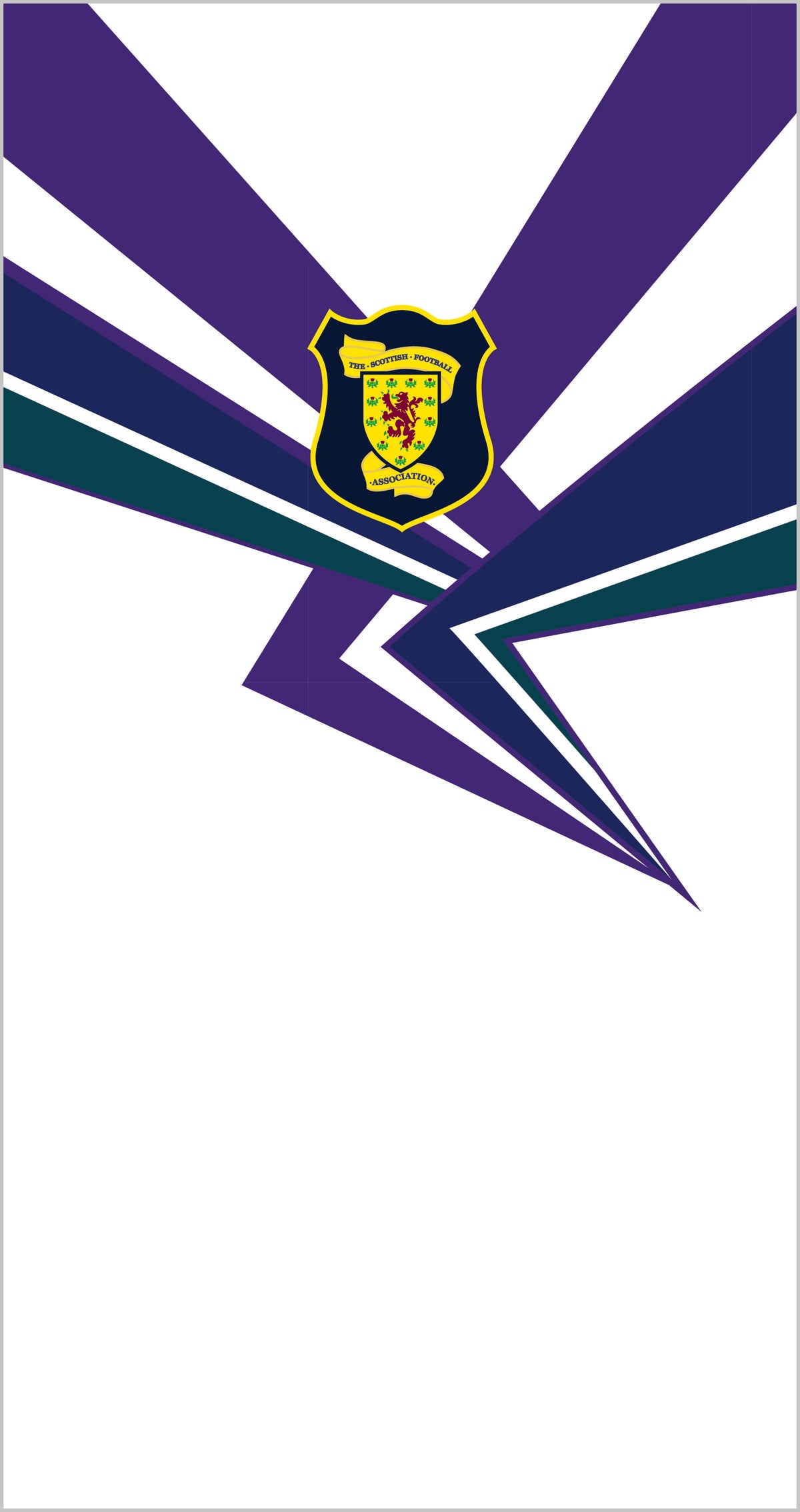 Scottish FA 1995 Away Retro Beach/Sports Towel (140x70cm)