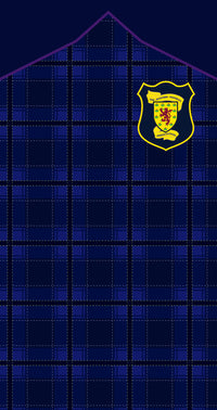 Scottish FA 1996 Euro Retro Beach/Sports Towel (140x70cm)