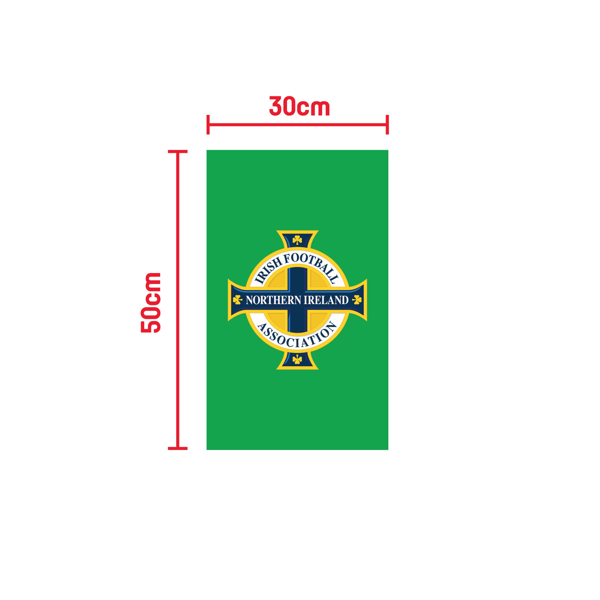 Northern Ireland FA Badge Towel Gym Towel