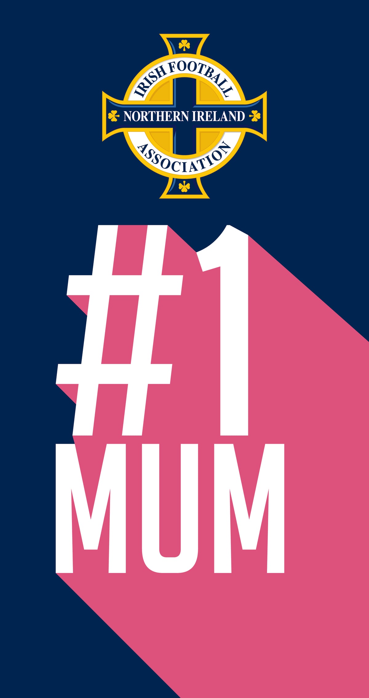 Northern Ireland FA Mother's Day 2026 Beach Towel