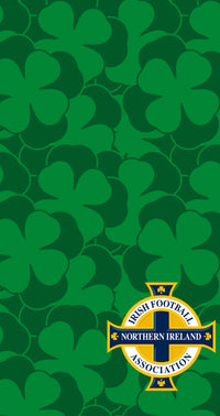 Northern Ireland FA St Patrick's Day 2026 Beach Towel