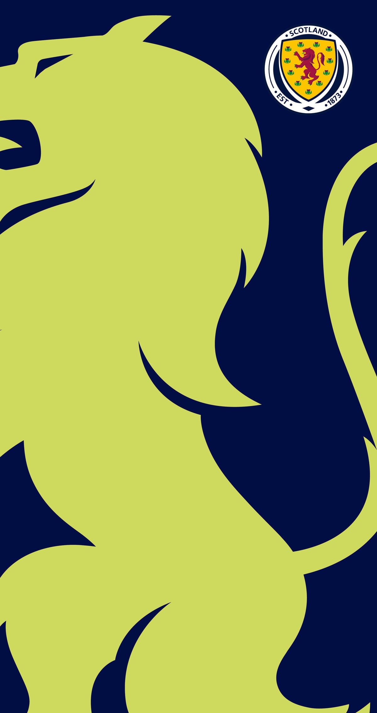 Scottish FA Lion Beach/Sports Towel (140x70cm)