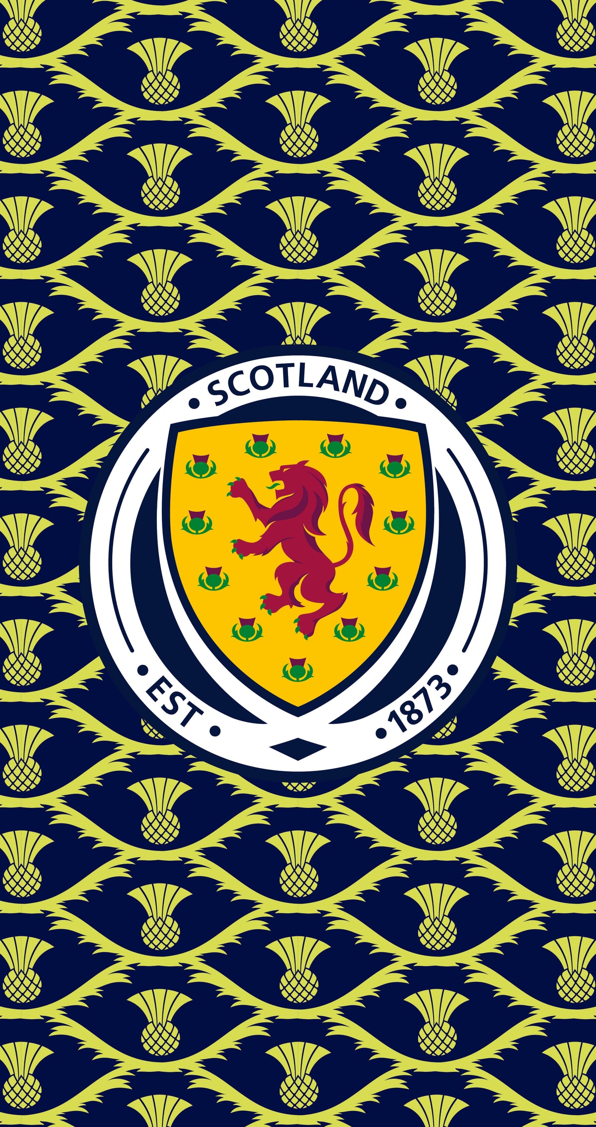 Scottish FA Burns Night Beach/Sports Towel (140x70cm)