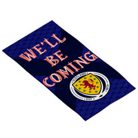 Scottish FA We'll Be Coming Option A Gym Towel (50x30cm)