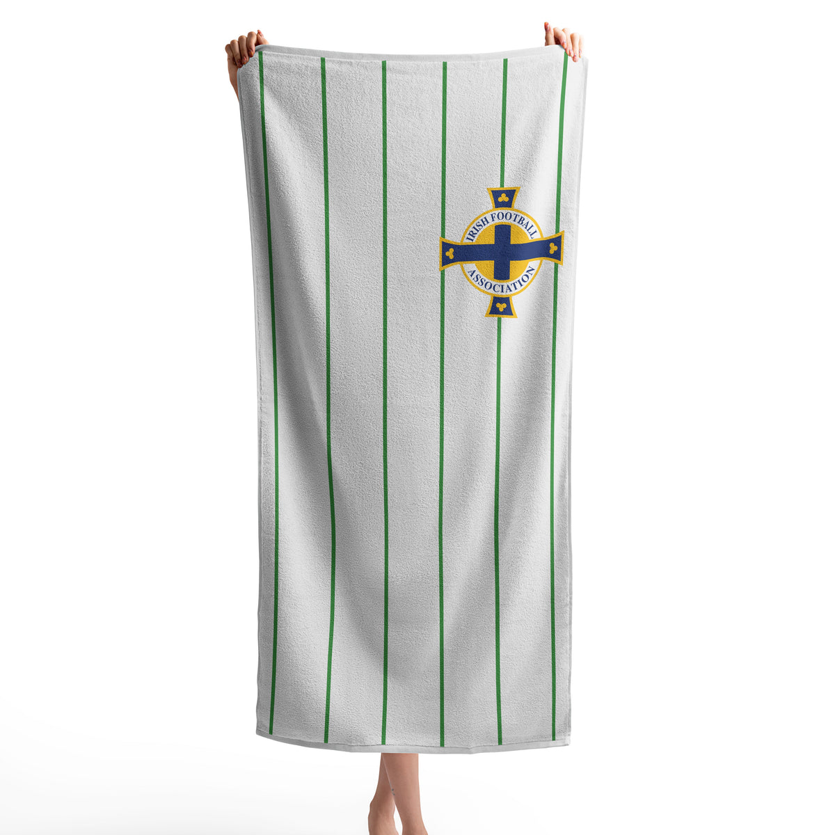 Northern Ireland FA 1982 Away Retro Beach Towel