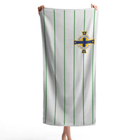 Northern Ireland FA 1982 Away Retro Beach Towel