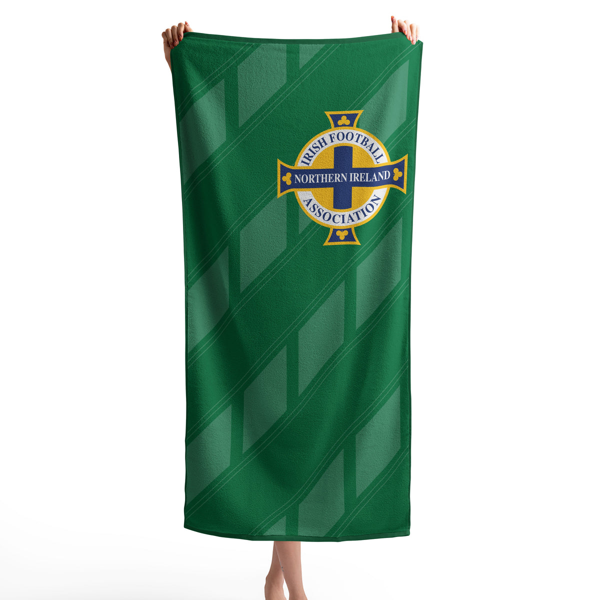 Northern Ireland FA 1986 Home Retro Beach Towel