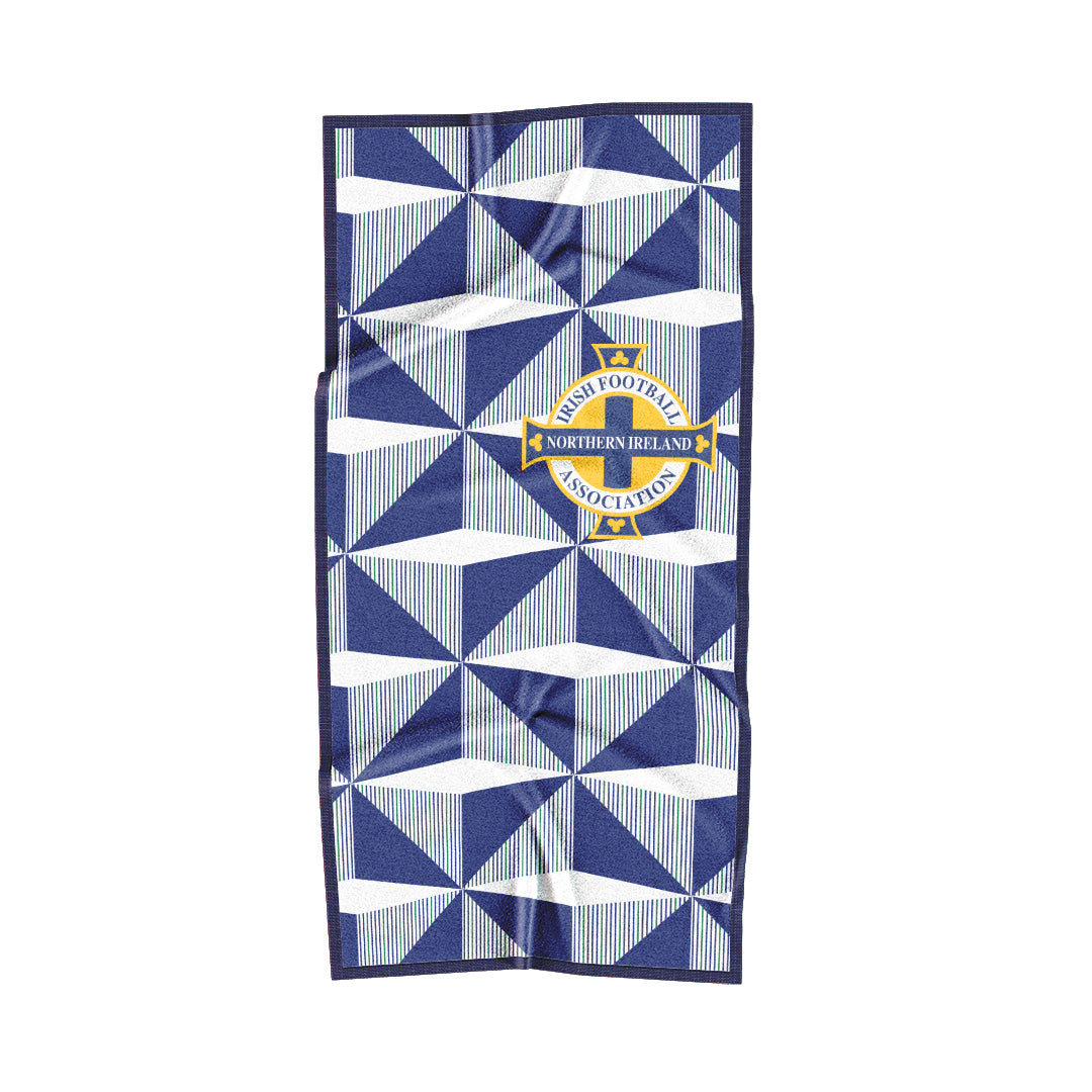 Northern Ireland FA 1990 Away Retro Gym Towel