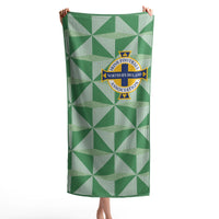 Northern Ireland FA 1990 Home Retro Beach Towel