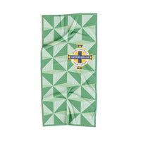 Northern Ireland FA 1990 Home Retro Gym Towel