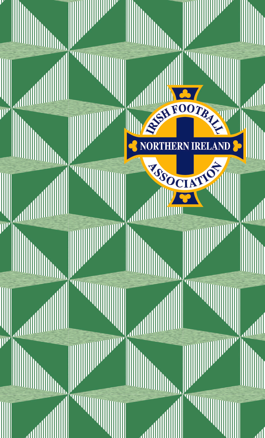 Northern Ireland FA 1990 Home Retro Gym Towel