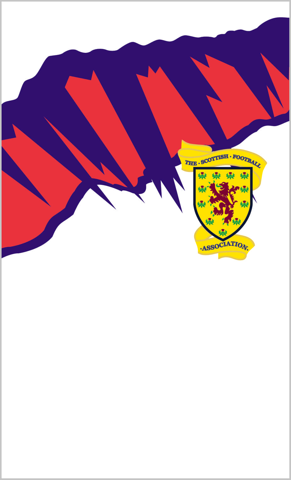 Scottish FA 1991 Away Retro Gym Towel (50x30cm)