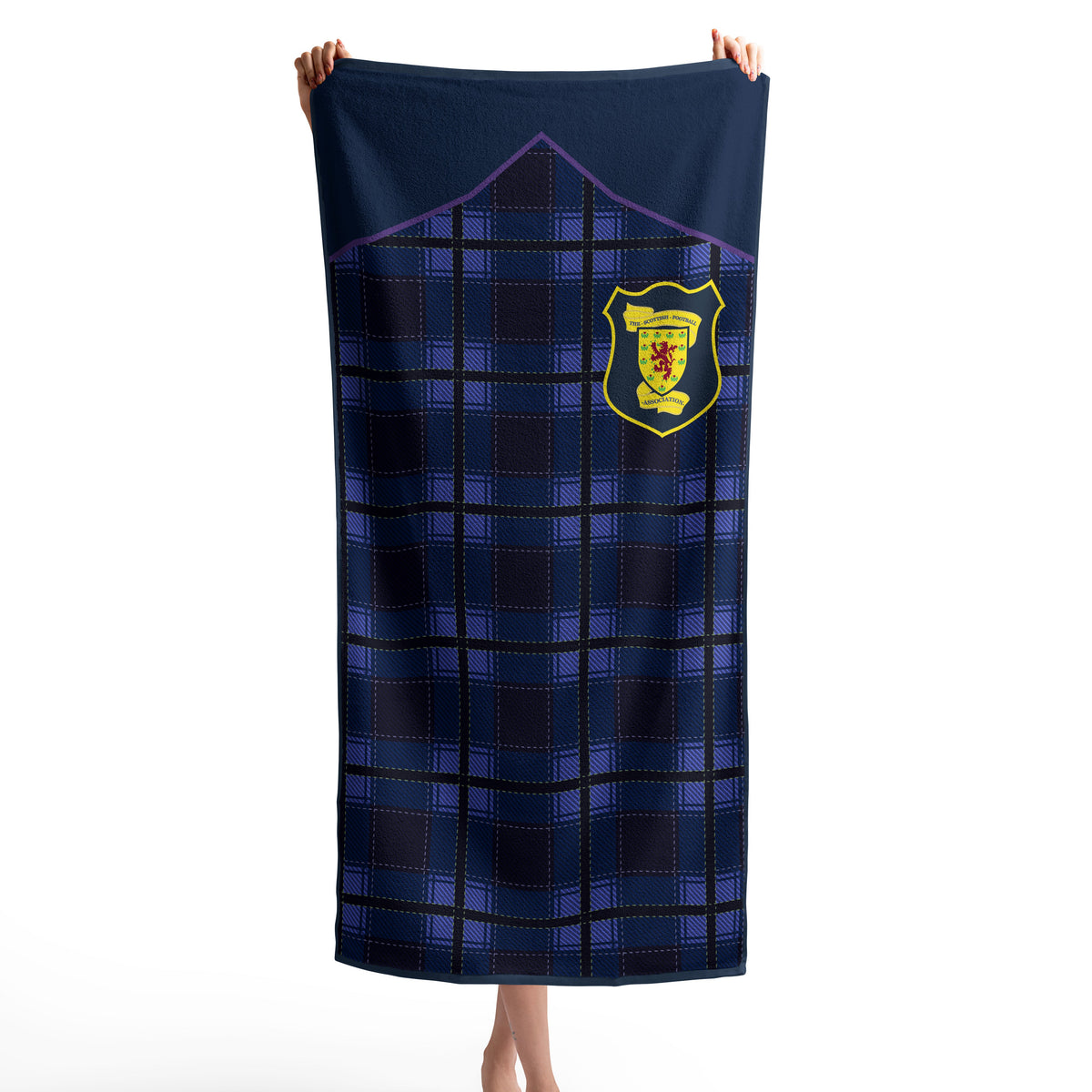 Scottish FA 1996 Euro Retro Beach/Sports Towel (140x70cm)