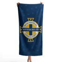 Northern Ireland FA Pattern Beach Towel