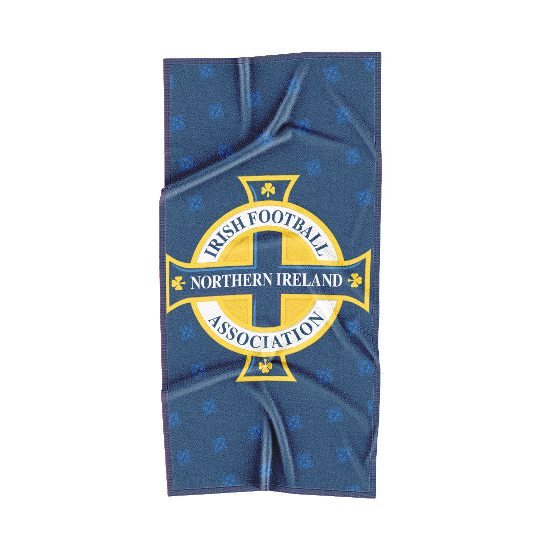 Northern Ireland FA Pattern Towel Gym Towel