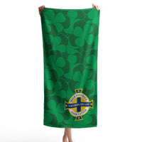 Northern Ireland FA St Patrick's Day 2026 Beach Towel