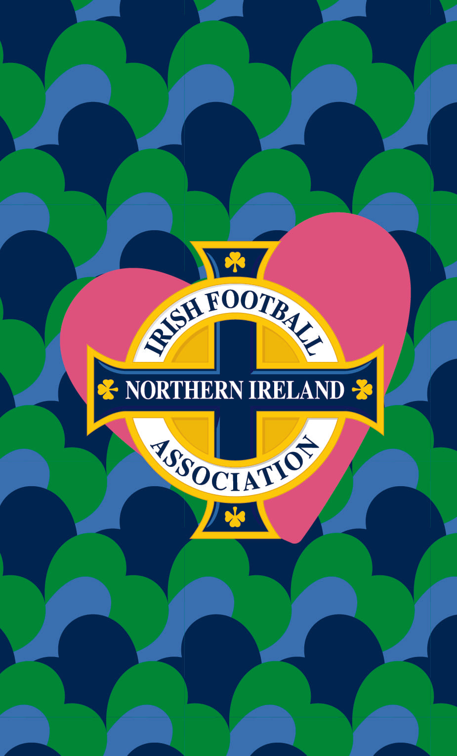 Northern Ireland FA Valentine's Day 2026 Gym Towel