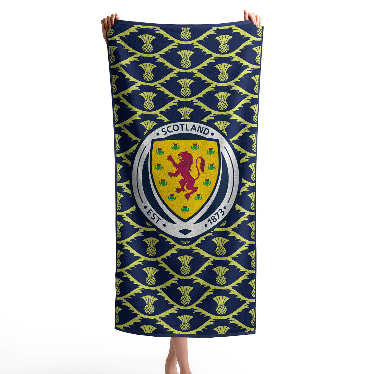 Scottish FA Burns Night Beach/Sports Towel (140x70cm)