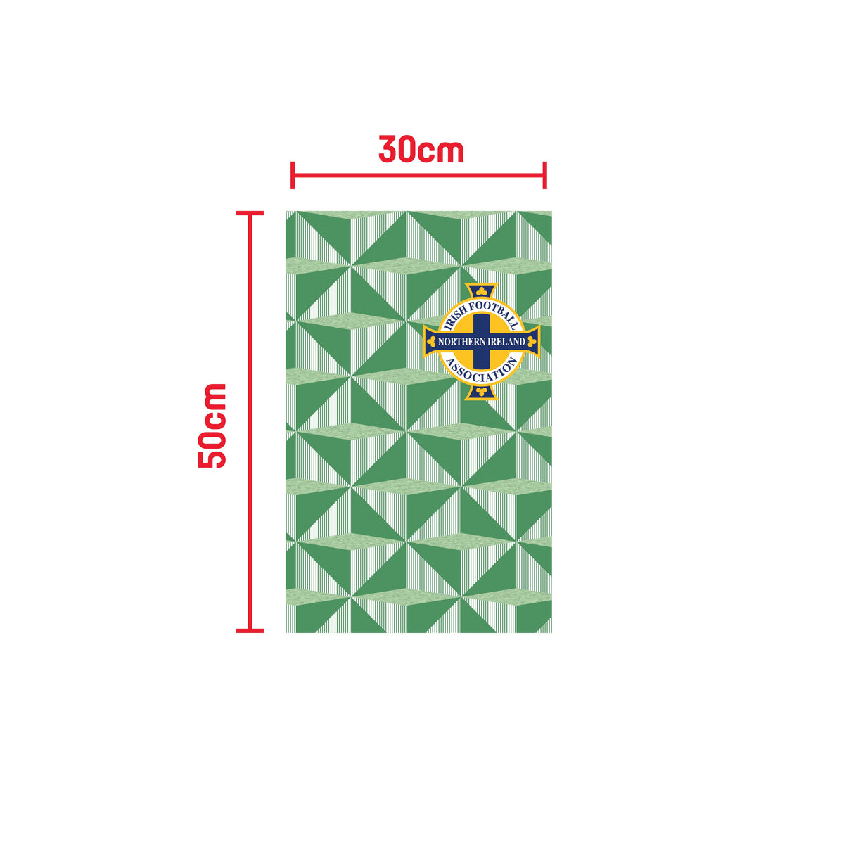 Northern Ireland FA 1990 Home Retro Gym Towel