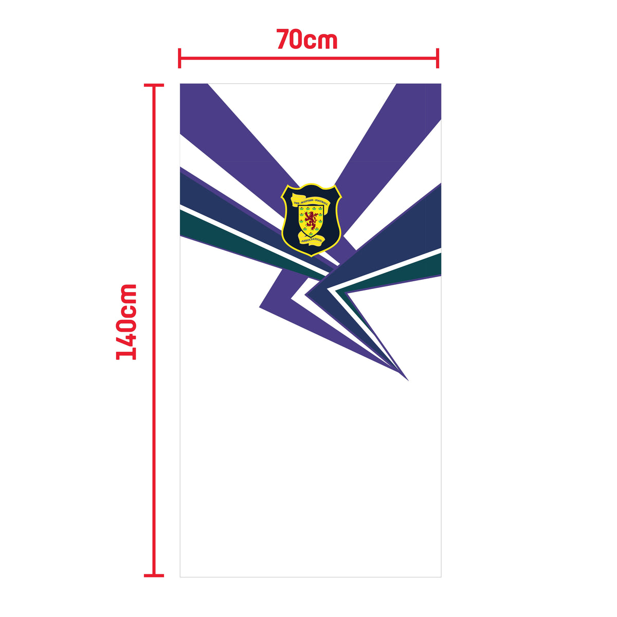 Scottish FA 1995 Away Retro Beach/Sports Towel (140x70cm)