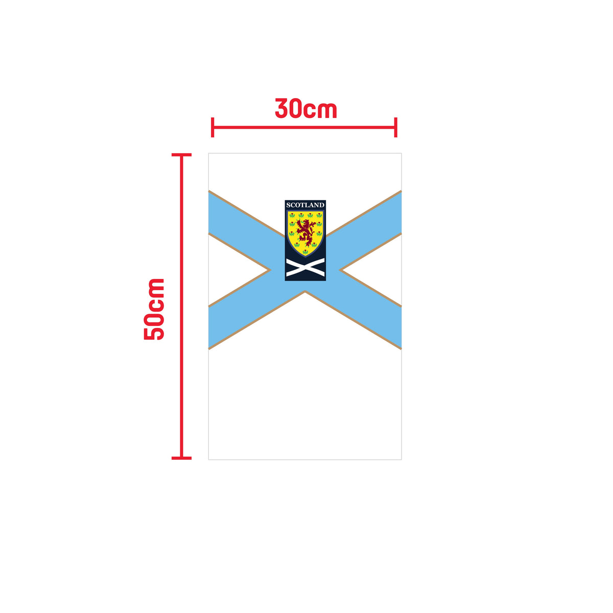 Scottish FA 2007 Away Retro Gym Towel (50x30cm)