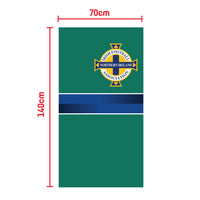 Northern Ireland FA 2016 Euro Retro Beach Towel