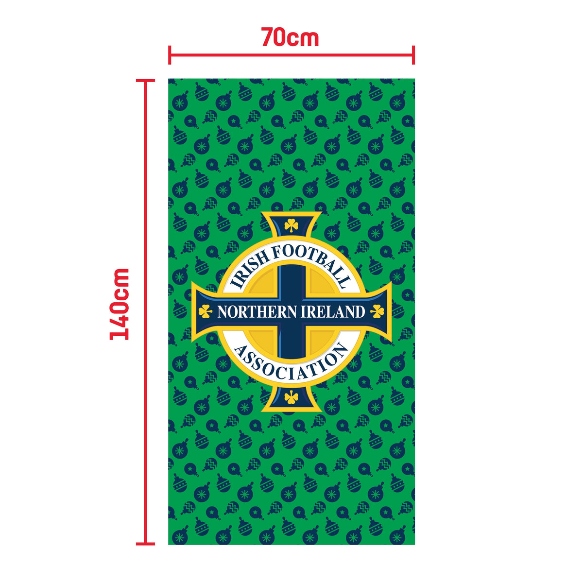 Northern Ireland FA Christmas 2026 Beach Towel
