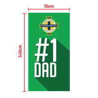 Northern Ireland FA Father's Day 2026 Beach Towel