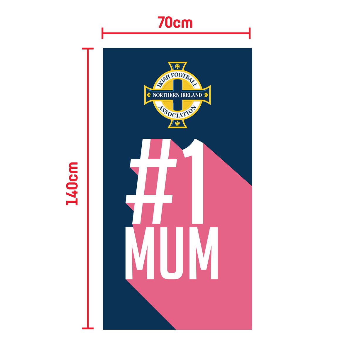 Northern Ireland FA Mother's Day 2026 Beach Towel