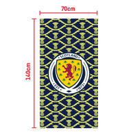 Scottish FA Burns Night Beach/Sports Towel (140x70cm)