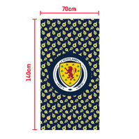 Scottish FA Christmas Day Beach/Sports Towel (140x70cm)