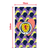 Scottish FA Valentines Day Beach/Sports Towel (140x70cm)