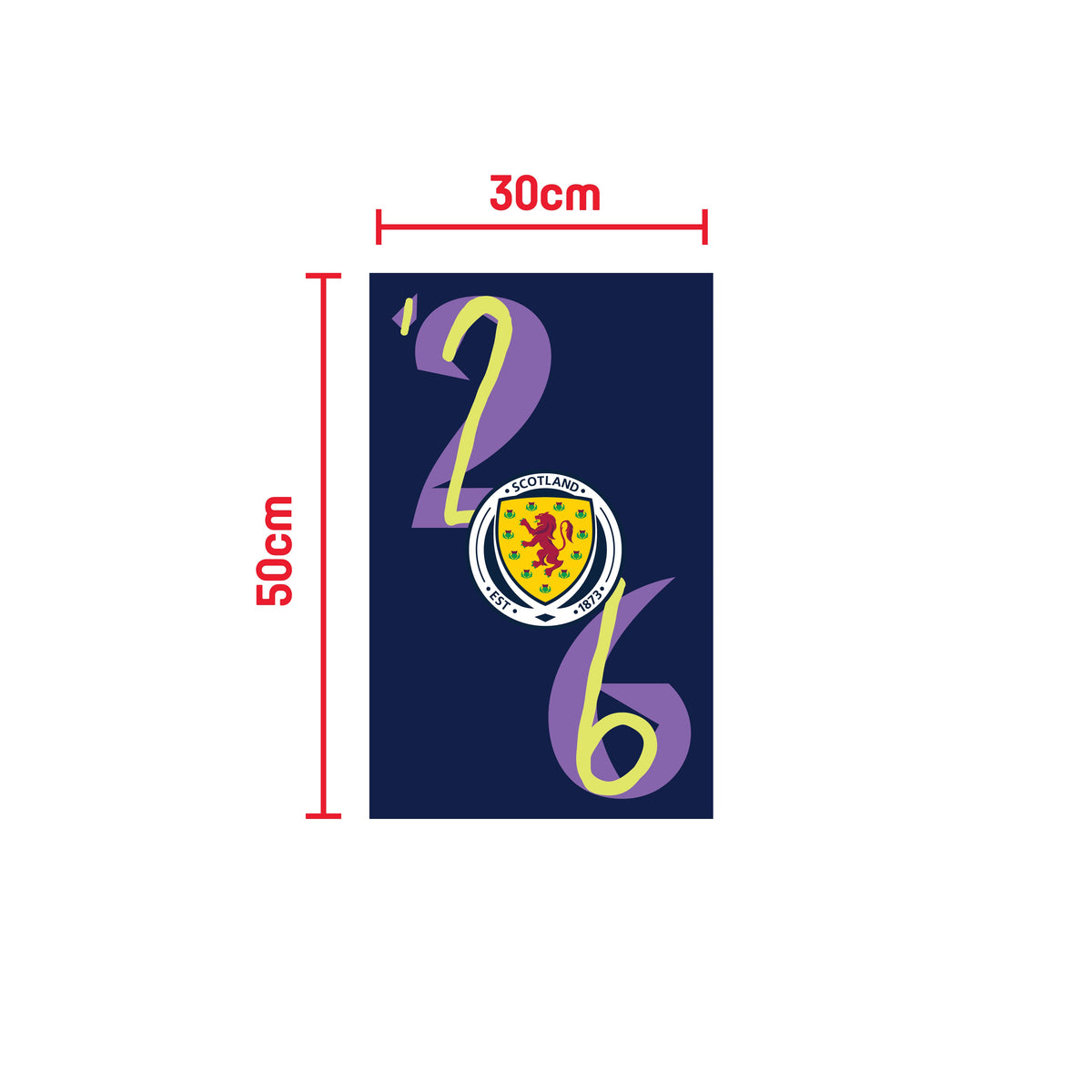 Scottish FA World Cup - 26 Gym Towel (50x30cm)