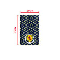Scottish FA Saltire Crossed Pattern Option A Gym Towel (50x30cm)