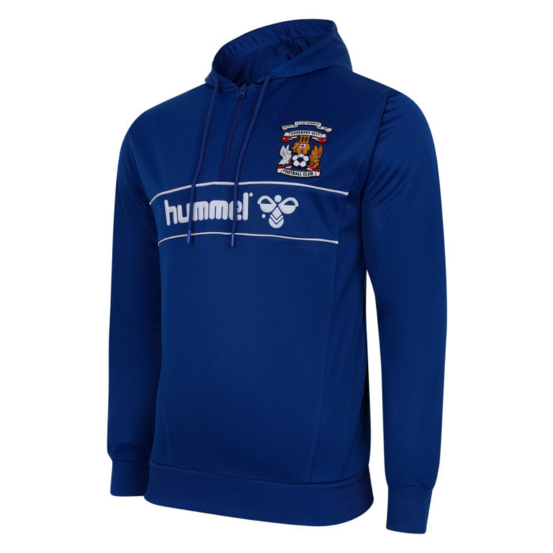COVENTRY RETRO TRICOT 1/4 ZIP HOODIE