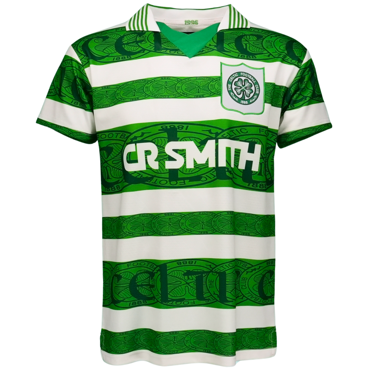 Celtic Retro CELTIC 1996 RETRO HOME SHIRT GREEN/WHITE – RetroShirt