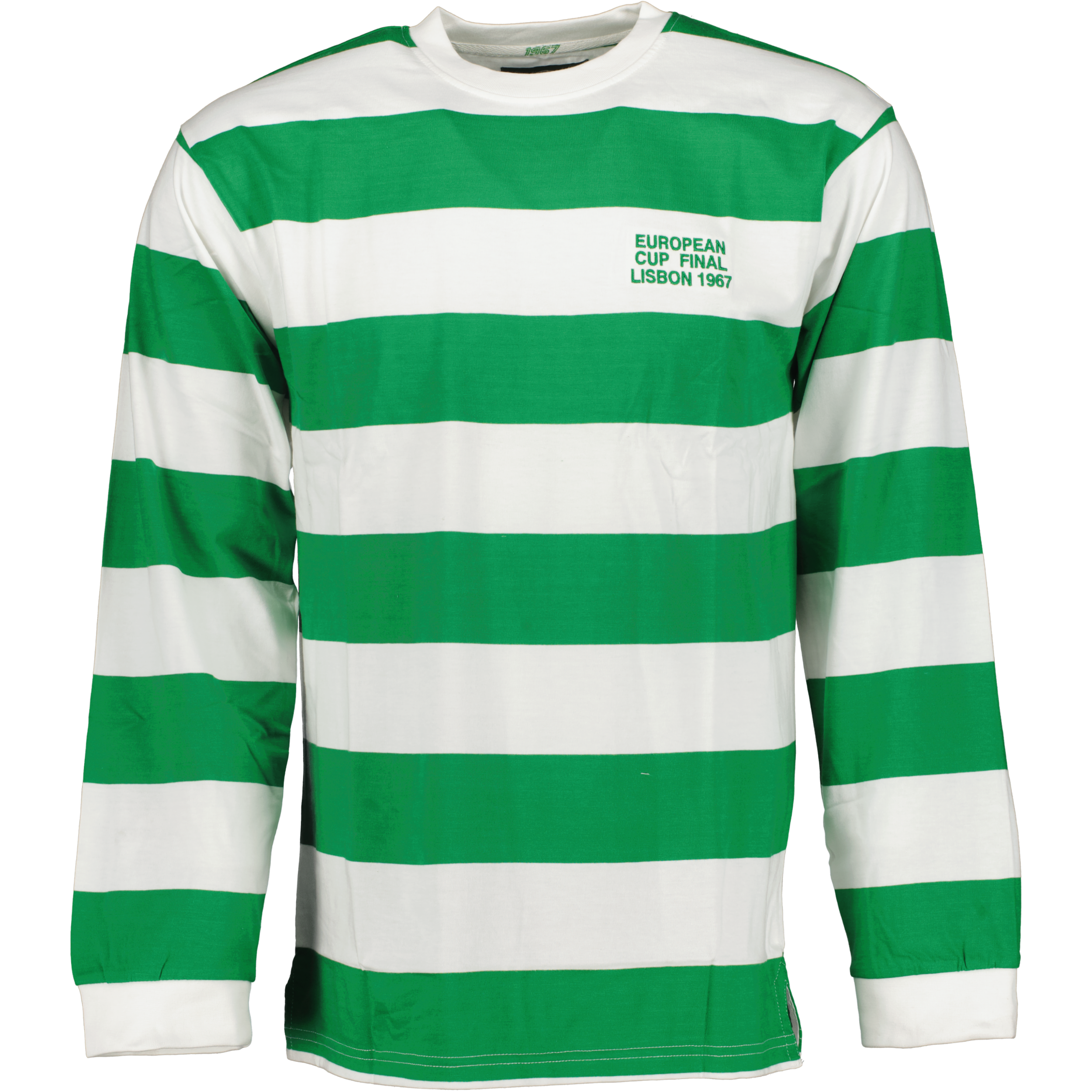 CELTIC 1967 RETRO LONGSLEEVE SHIRT GREEN/WHITE