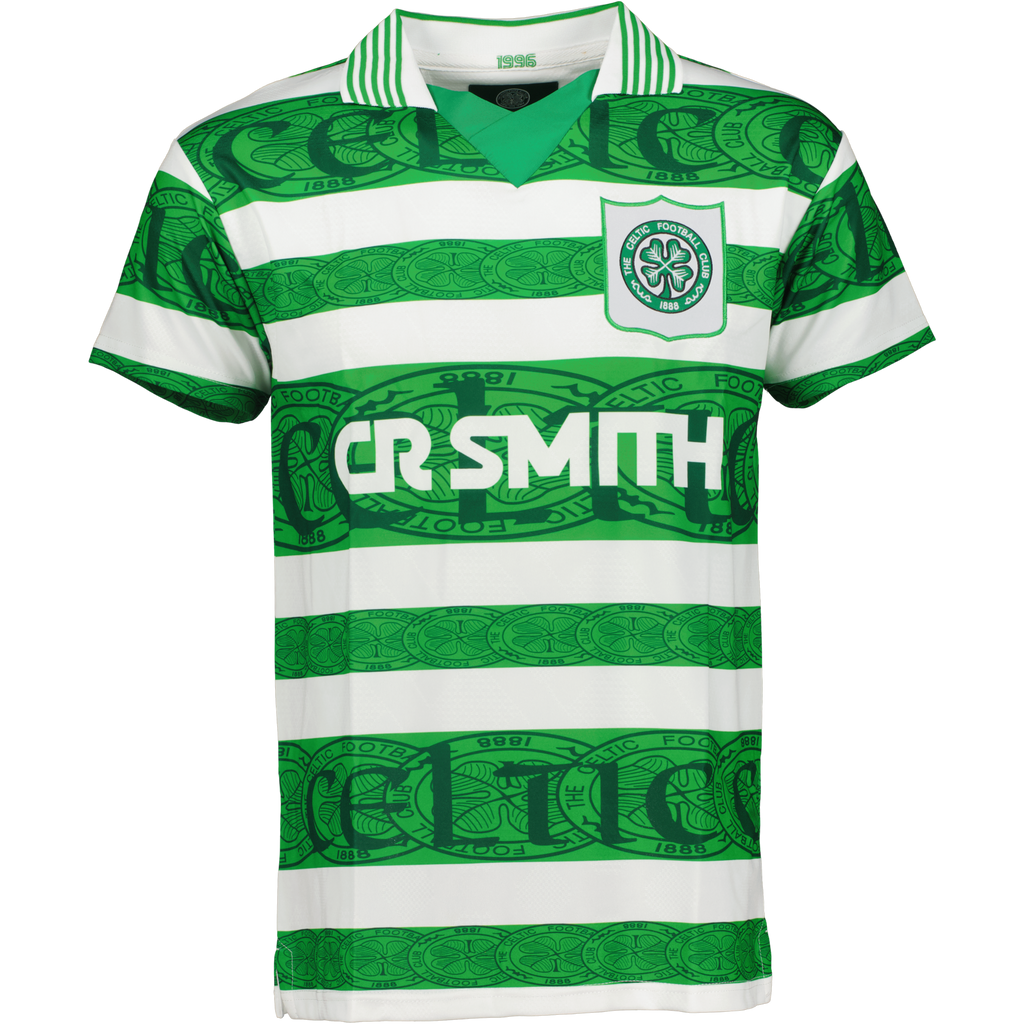 CELTIC 1996 RETRO HOME SHIRT GREEN/WHITE