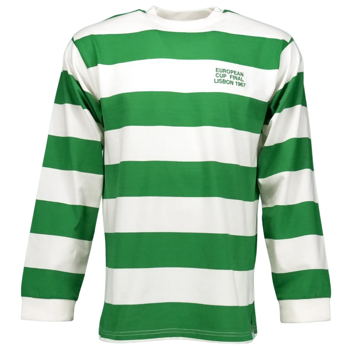 CELTIC 1967 RETRO LONGSLEEVE SHIRT GREEN/WHITE