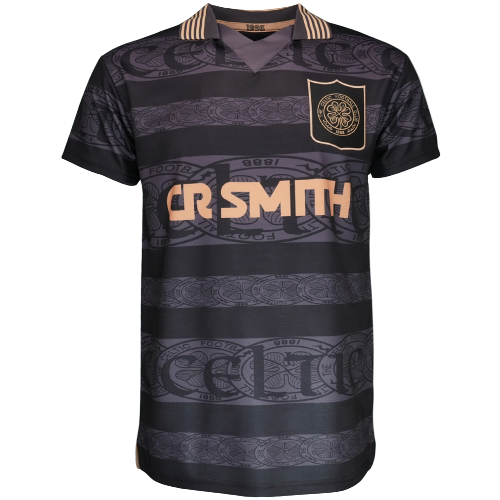 CELTIC 1996 GOLD BLACKOUT JERSEY