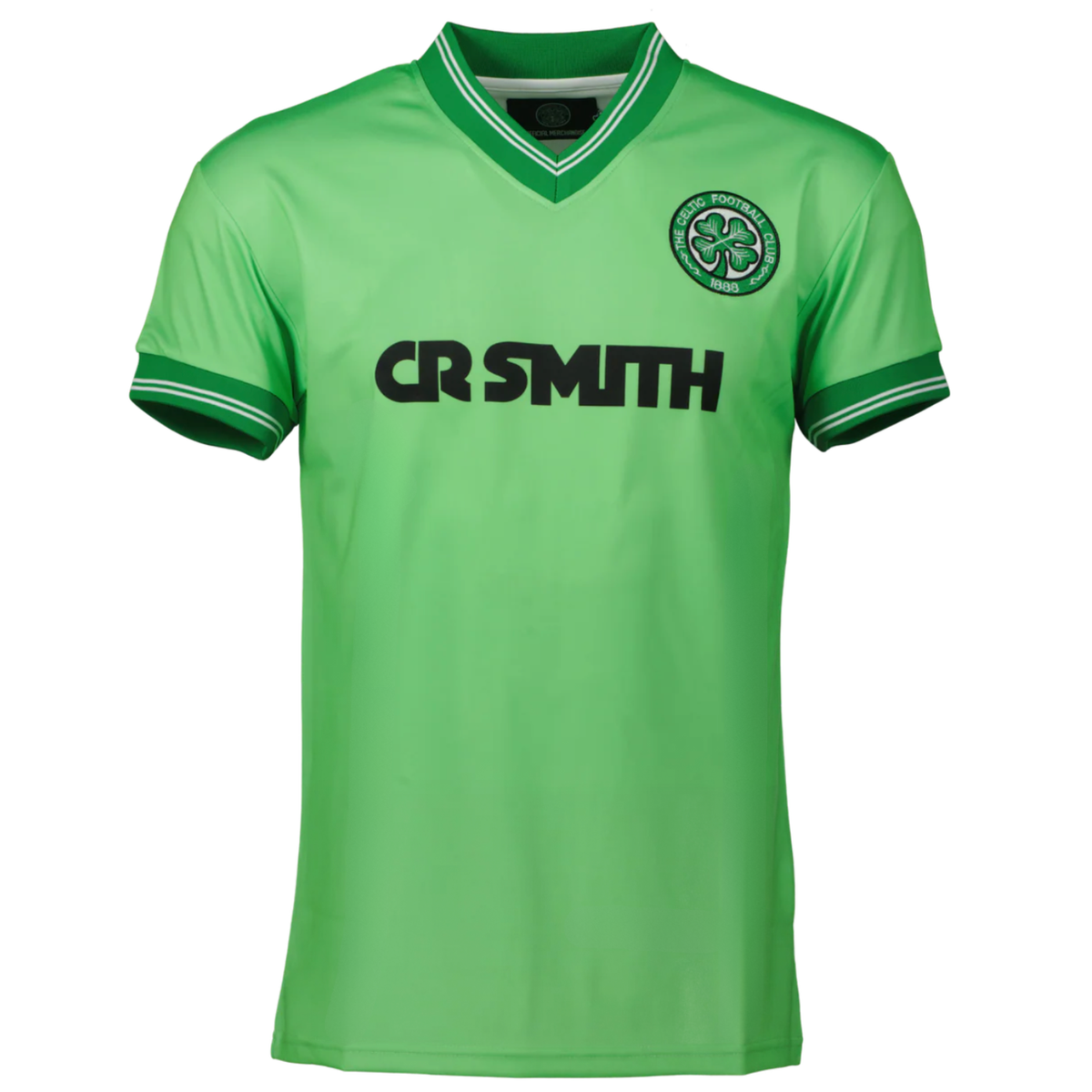 CELTIC 84/-86 RETRO SHIRT LIME GREEN